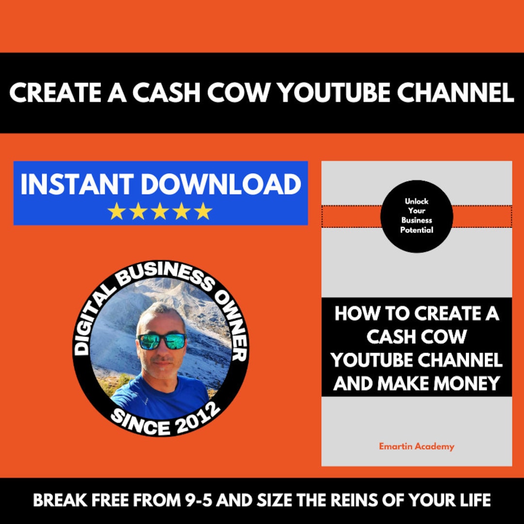 How to Create Cash Cow Channel Make Money Ebook,