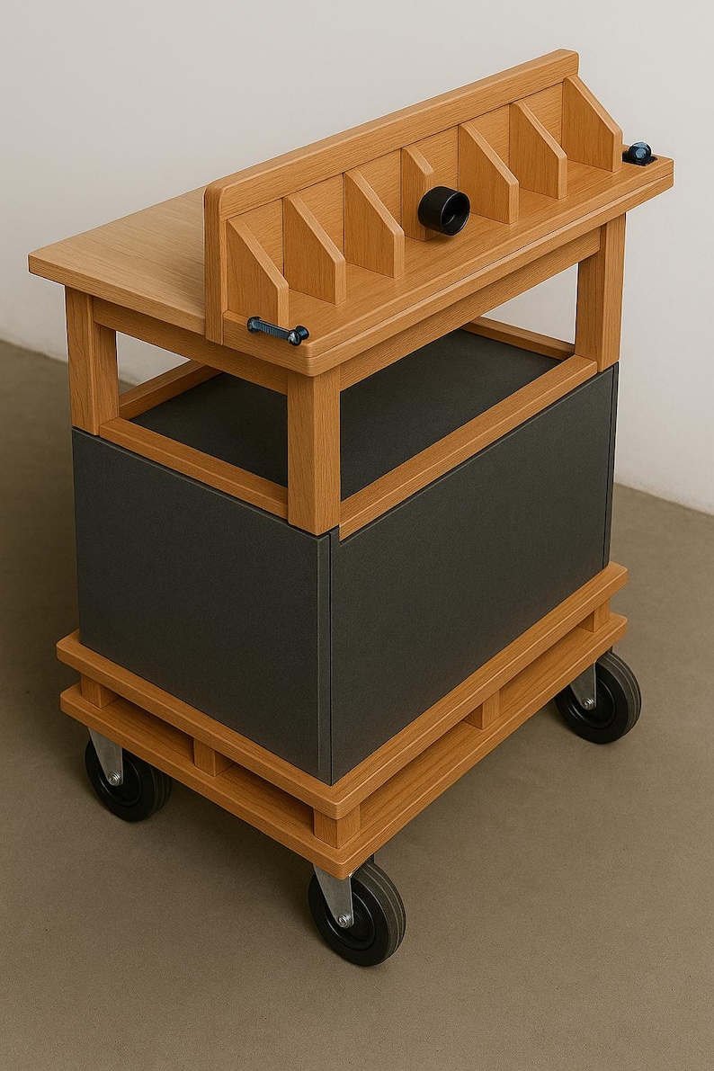 Mobile Router Table | PDF Plans | 3D, 2D Drawings | Step by Step ...