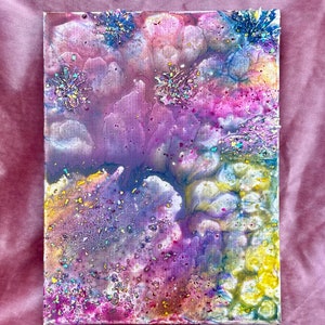 Fluid Art, Acrylic paint, Pouring,