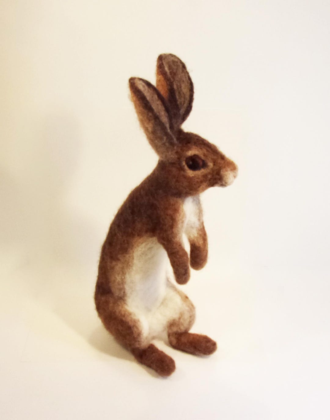 Needle Felted Gift for Rabbit Lovers Handmade 
