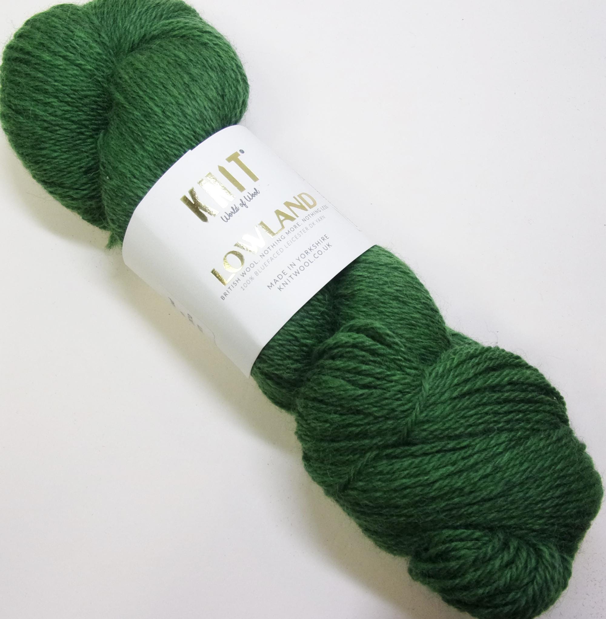 DOUBLE RL ウールハット オリーブグリーン BFL Yarn 