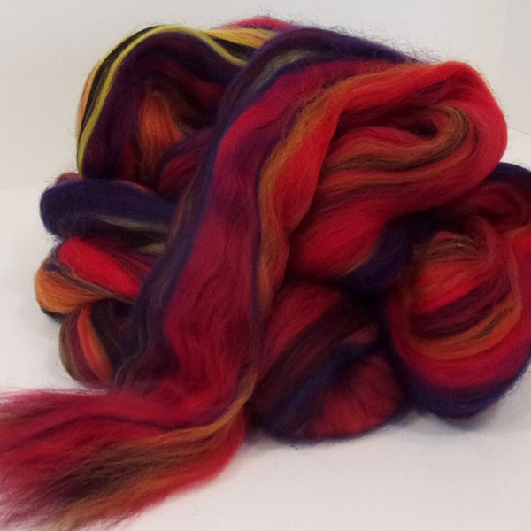 Merino Wool "Mojave" 21.5 Micron Combed Top / Roving Spinning or Felting Fiber (formerly from Ashland Bay) 4 oz.
