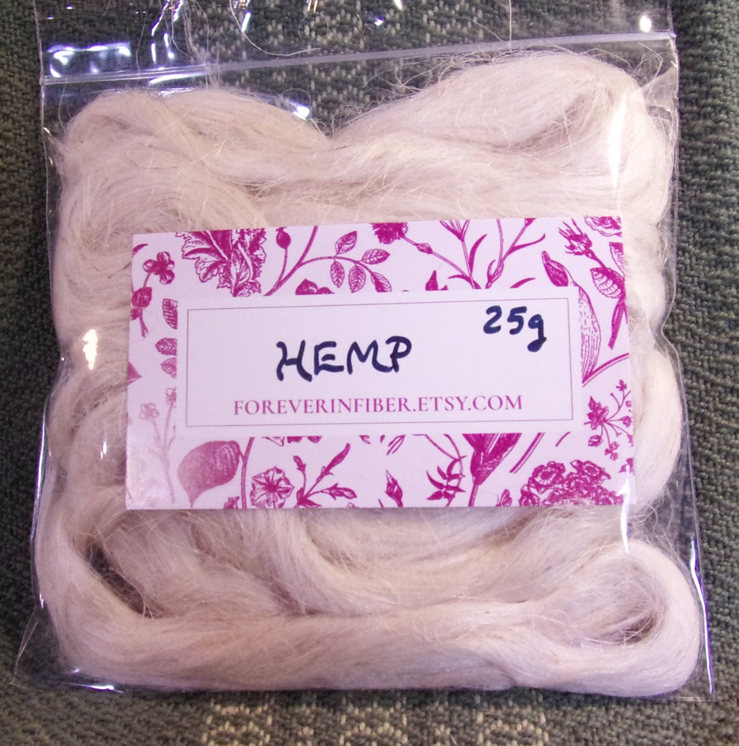 Discovery Pak of Plant-based Hemp Fiber Combed Top/roving Spinning or ...
