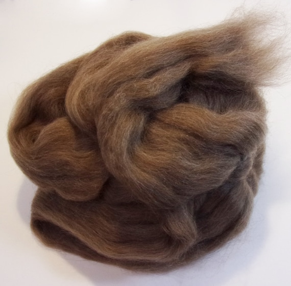 can llama & alpaca fleece be combed before spinning Light Brown Llama Fiber Combed Top / Roving for Spinning or Felting 4 oz