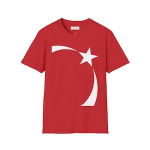 Turkiye Turkey Flag Tee Cotton Unisex Softstyle T-Shirt