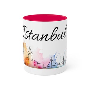 Colorful Istanbul Mugs, 11oz