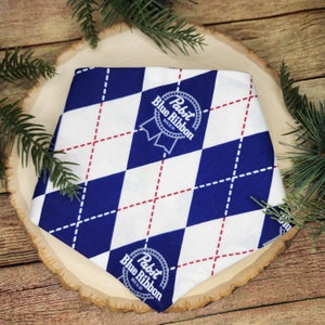 Personalisierte Reversible Pabst Beer Print Bandana