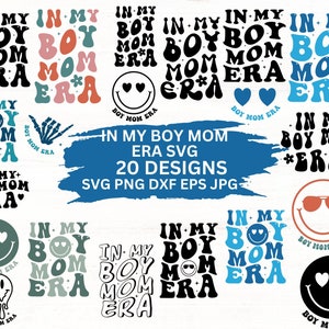 In My Boy Mom Era Svg, In My Boy Mom Era Png, In My Mom Era Svg, Boy Mom Shirt Svg, Funny Sayings Svg, Instant Download