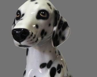 人気が高い Large Dalmatian Statue, Vintage Dog Statue, Large Concrete アンティーク雑貨