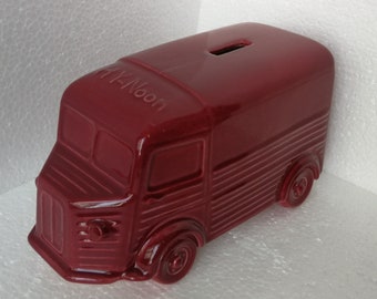 beautiful cult CITROEN HY 21 cm red unique ceramic handmade Italy