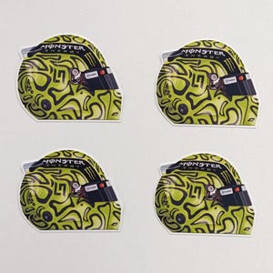 Lando Norris 2026 Helmet Sticker, McLaren F1 team Merch, Motorsport Gift, Racing fan, Formula 1 Stationery, LN4, Formula One, Quadrant image 4