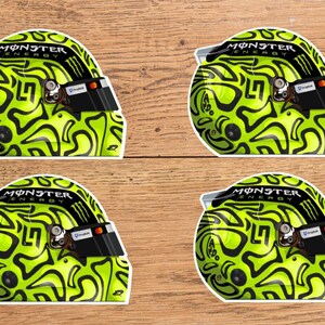 Lando Norris 2026 Helmet Sticker, McLaren F1 team Merch, Motorsport Gift, Racing fan, Formula 1 Stationery, LN4, Formula One, Quadrant image 7