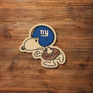 Vetrina per mini casco con logo in mogano Buffalo Bills
