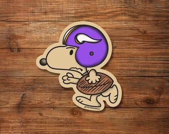 Cartoon Dog Vikings Mash Up Tattoo Flash Sticker