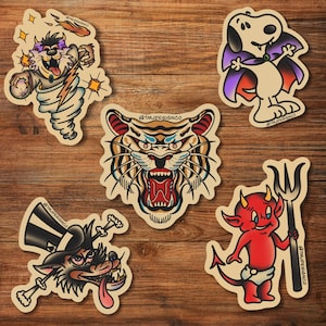 Five Sticker Pack (Any five from my shop)