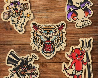 Five Sticker Pack (Any five from my shop)