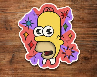 Mr.Sparkle Traditional Tattoo Sticker