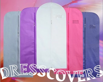 54" Suit Cover Clothes Bag Travel Zipped Dress Garment Storage Bags w/ Breathable Protection - Moth & Dust Proof Foldable Unisex Luggage Bag