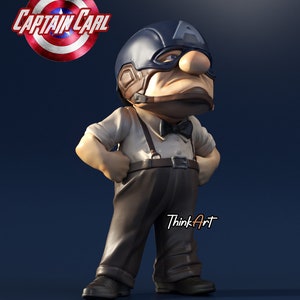 Captain Carl - Instant download STL files for 3D Printing