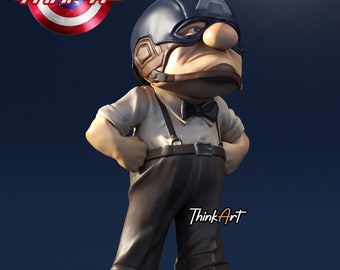 Captain Carl - Instant download STL files for 3D Printing