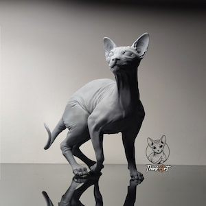 Sphynx Cat - Instant download STL files for 3D Printing