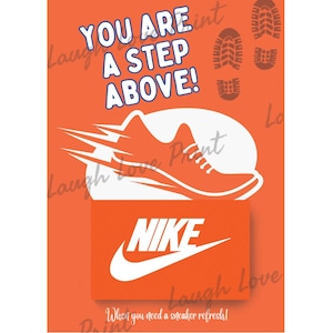 Geschenkkartenhalter - Sneaker Geschenkkarte - Fügen Sie zu einem der anderen Geschenkkartenbücher hinzu - Printable Instant Download Geschenk