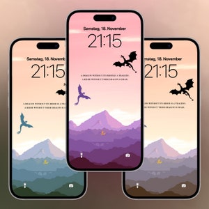 Pacchetto di sfondi ispirato alla Quarta Ala (Onyx Storm) | Sfondi per iPhone