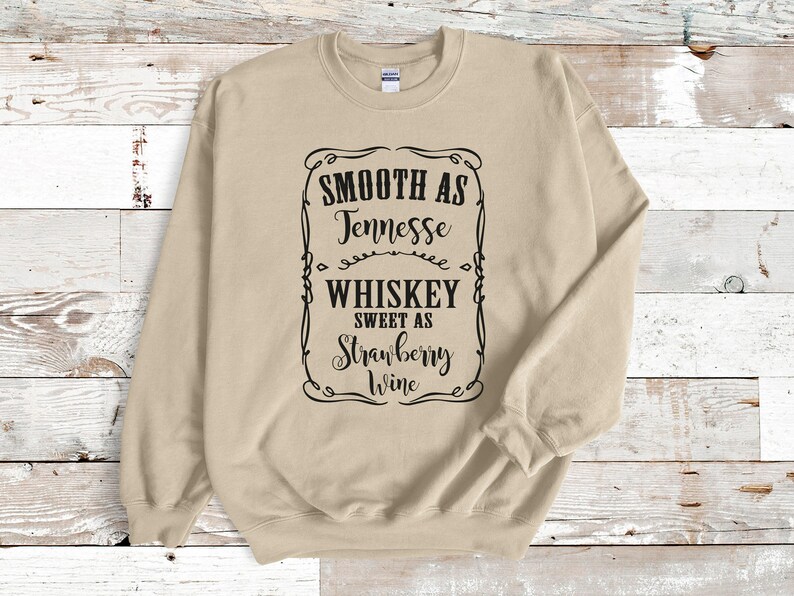 Tennessee Whiskey Sweatshirt, Country Music Graphic, Wine Lover Gift bild 5