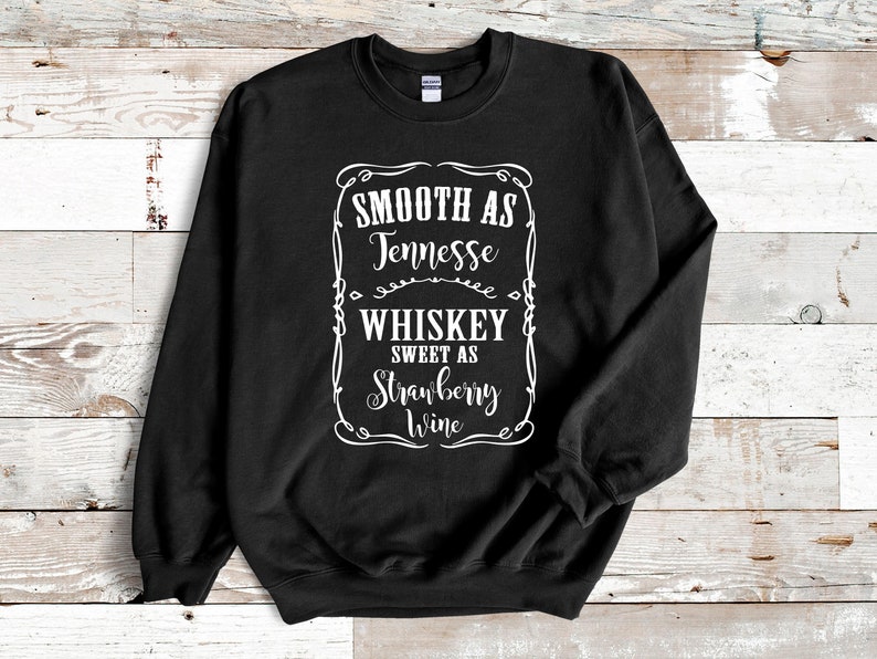 Tennessee Whiskey Sweatshirt, Country Music Graphic, Wine Lover Gift bild 7