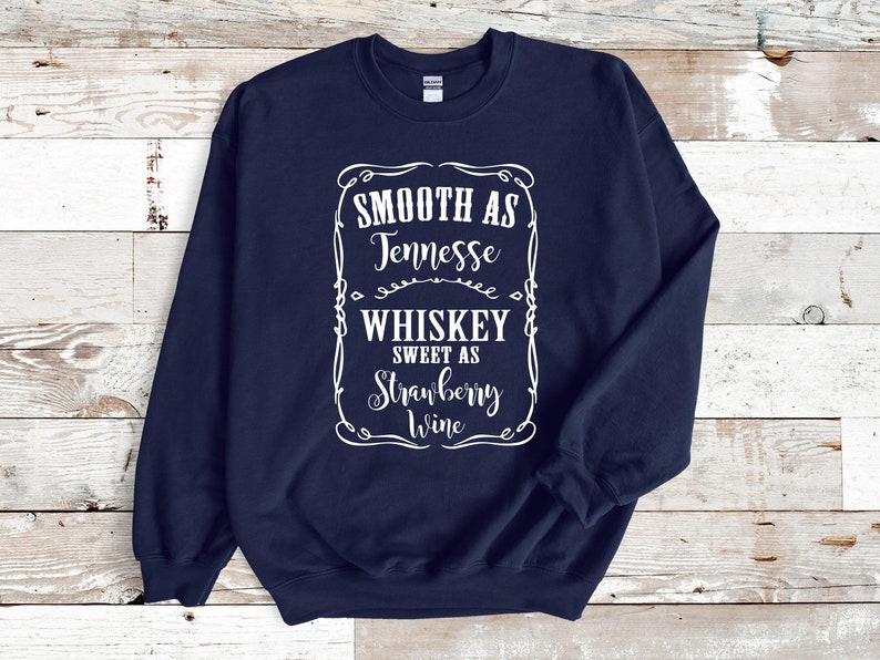 Tennessee Whiskey Sweatshirt, Country Music Graphic, Wine Lover Gift bild 8