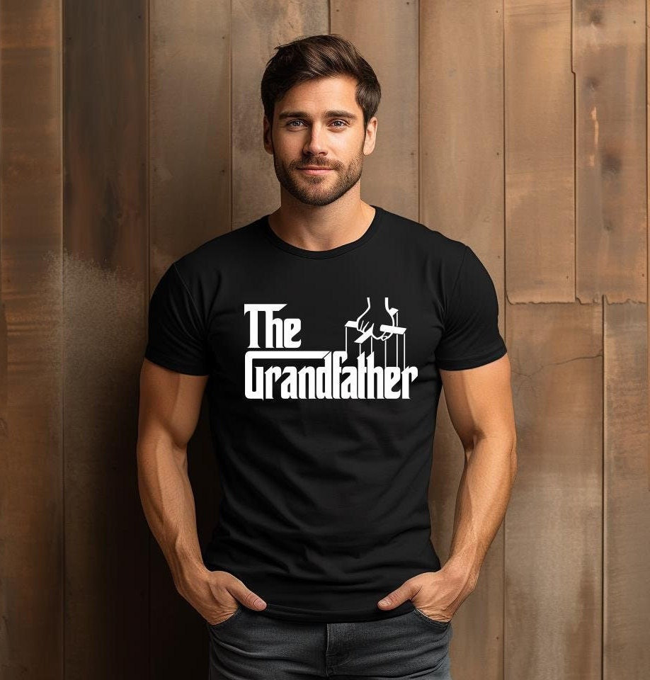 The Grandfather T-Shirt: Funny Grandpa Gangster Slogan Tee