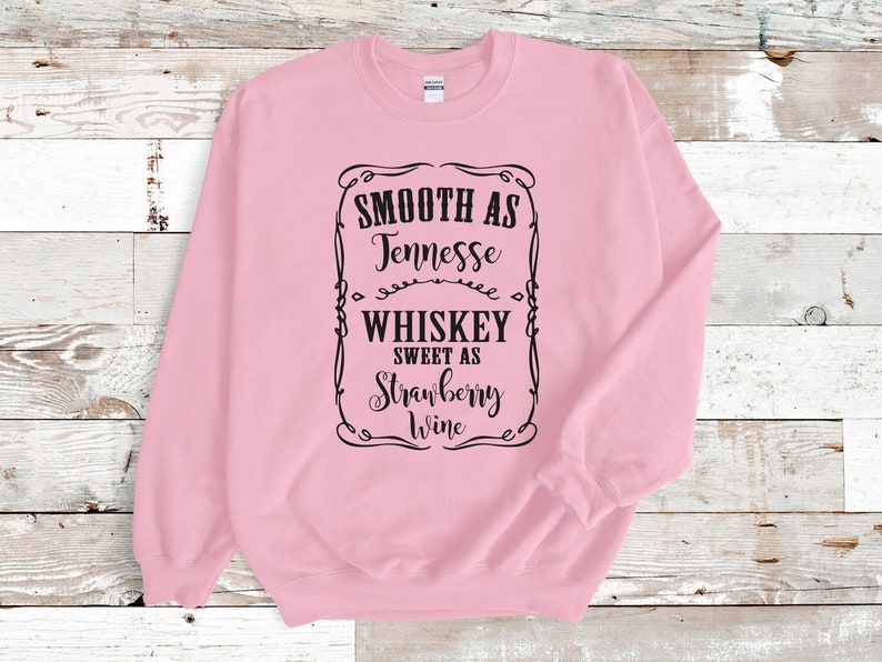 Tennessee Whiskey Sweatshirt, Country Music Graphic, Wine Lover Gift bild 3