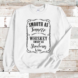 Tennessee Whiskey Sweatshirt, Country Music Graphic, Wine Lover Gift bild 4