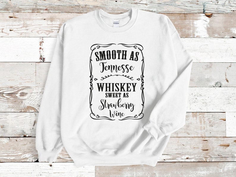Tennessee Whiskey Sweatshirt, Country Music Graphic, Wine Lover Gift bild 4