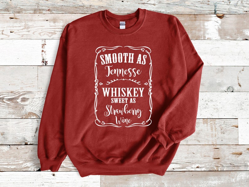 Tennessee Whiskey Sweatshirt, Country Music Graphic, Wine Lover Gift bild 6