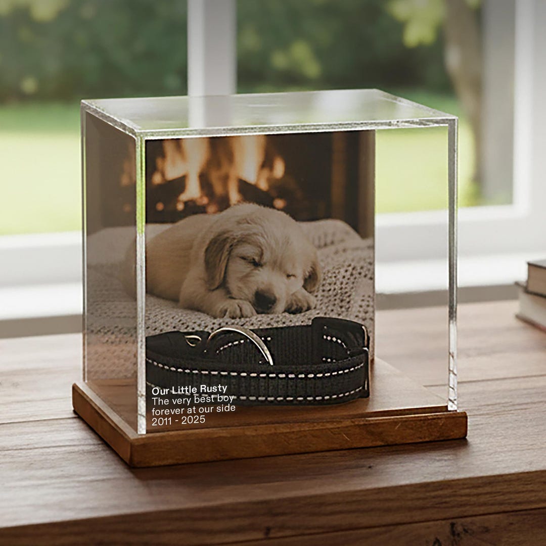 Pet Memory Display Case - Etsy