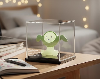 Personalisierte Smiski Figur Vitrine - Erinnerungsbox