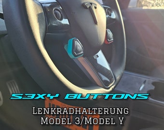 Original Tesla S3XY Buttons Halterung Lenkrad für  Tesla Model 3 und Model Y