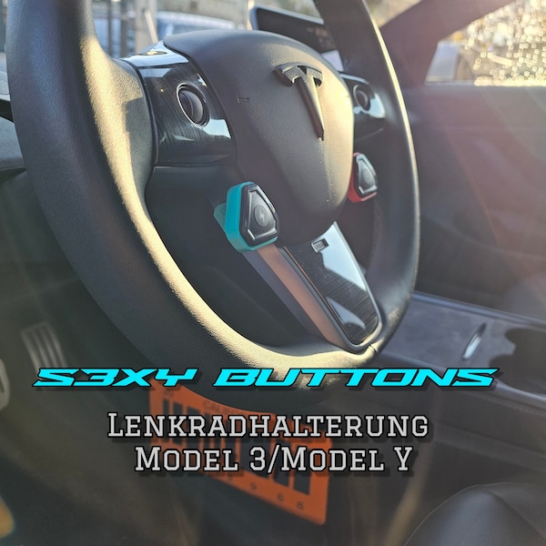 Original Tesla S3XY Buttons Halterung Lenkrad für  Tesla Model 3 und Model Y