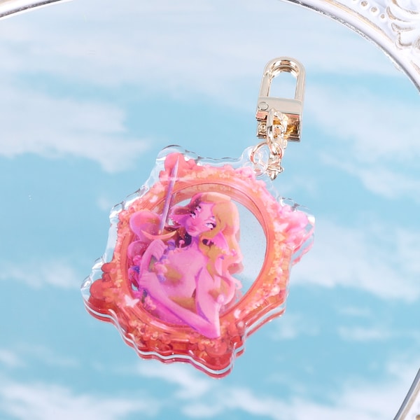 Acrylic Keychain - Art Nouveau Frame - Melanie Martinez PORTAL