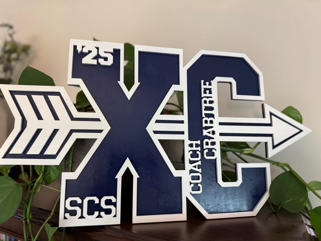 Custom Cross Country Plaque – Personalized Player or Coach Gift ...
