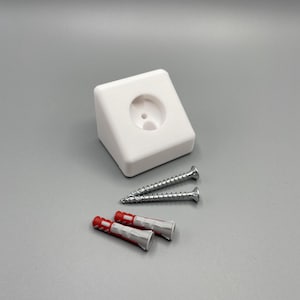 Wall mount for Philips Hue motion sensor (old Hue version) | for screwing or gluing | incl. screws and dowels