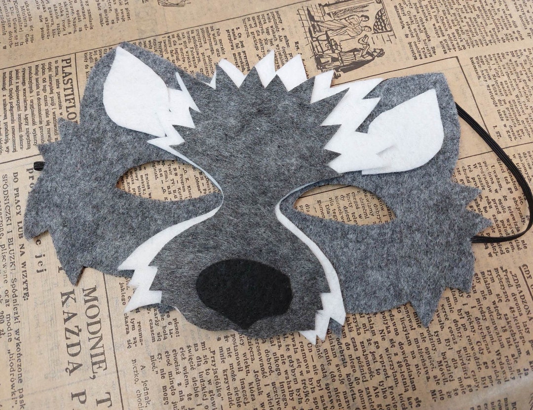 Wolf Mask Etsy