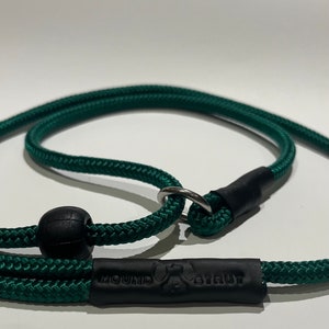 6mm High Quality Hand Made, Training slip lead, 1.5m, 2.5m and 5m length image 1