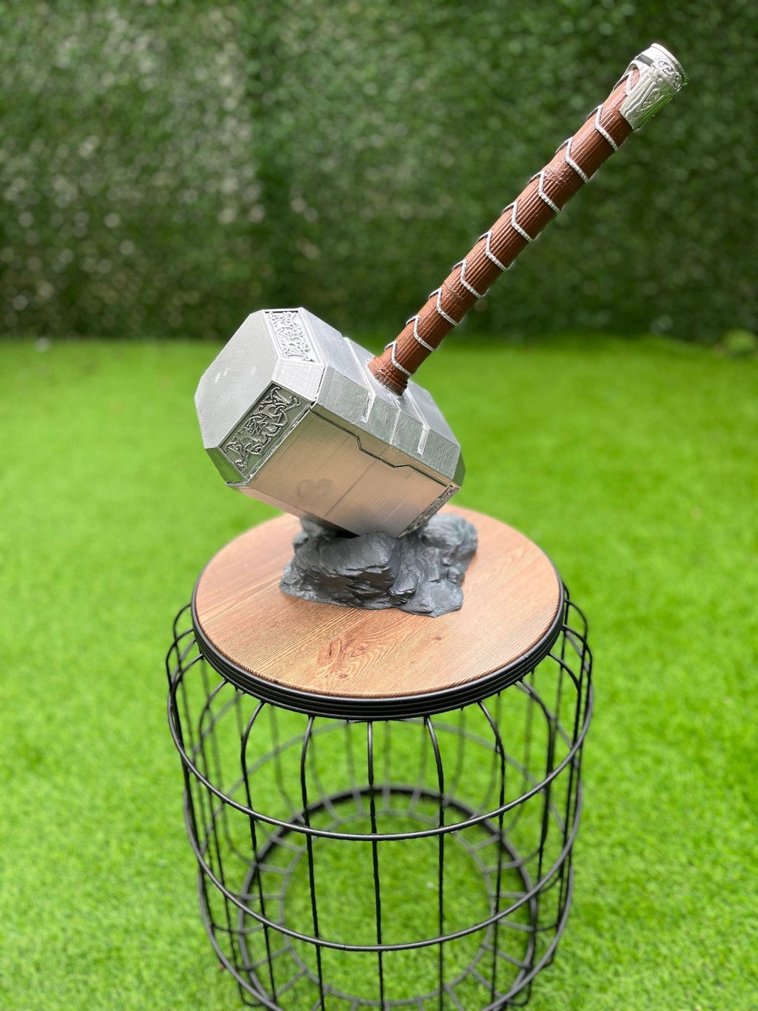 Mjolnir Axe God of War Thor Axe Life Size Thor Axe Real Size Etsy