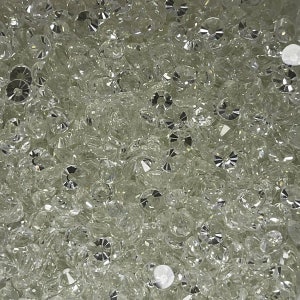 Clear - Transparent non-hotfix Resin Rhinestones - embellishments, bling, crafts 2mm, 3mm, 4mm, 5mm