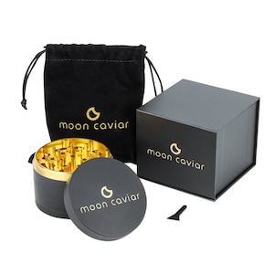 Moon Grinder with Catcher Large 3 Inch