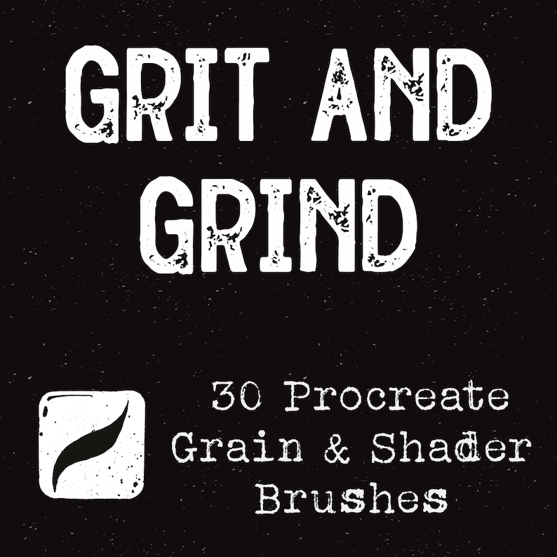 Retro Grain Shader Procreate Brush Set Vintage Texture and Comic Book ...