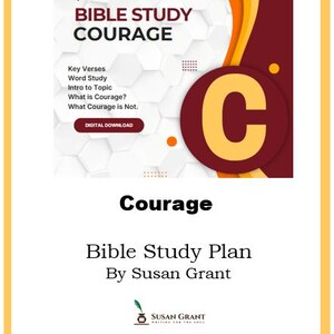 Courage - Topical Bible Study Guide