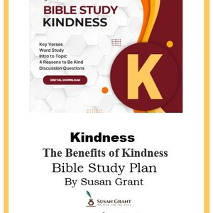 Kindness - Topical Bible Study Guide